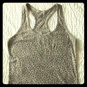 Victoria’s Secret small leopard print tank top